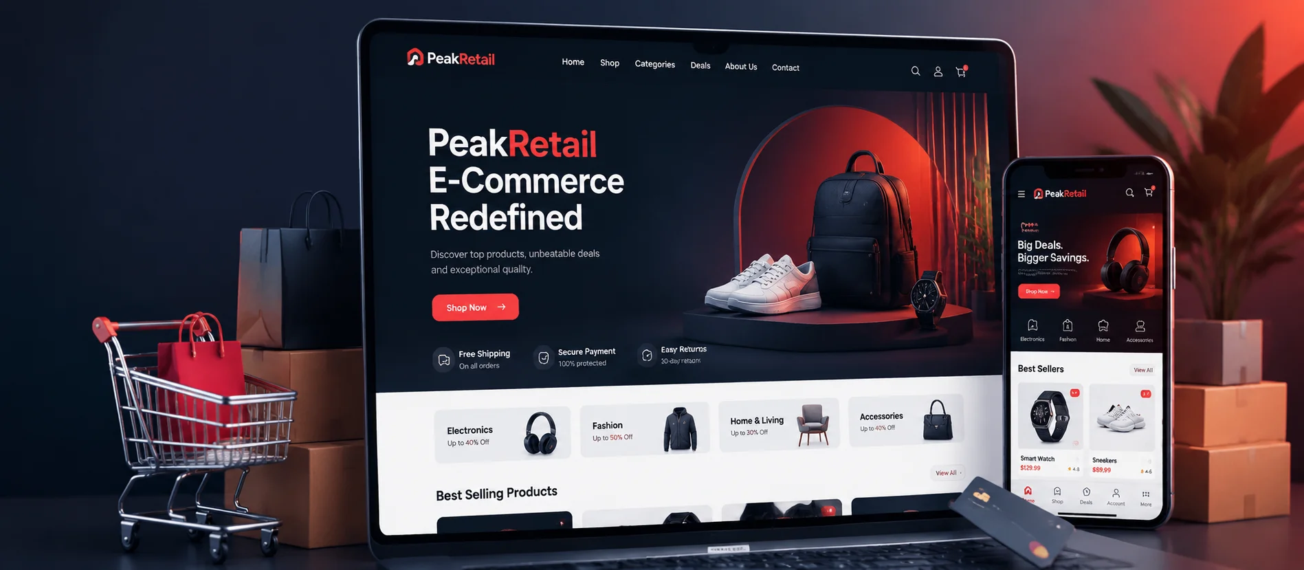 PeakRetail E-Commerce