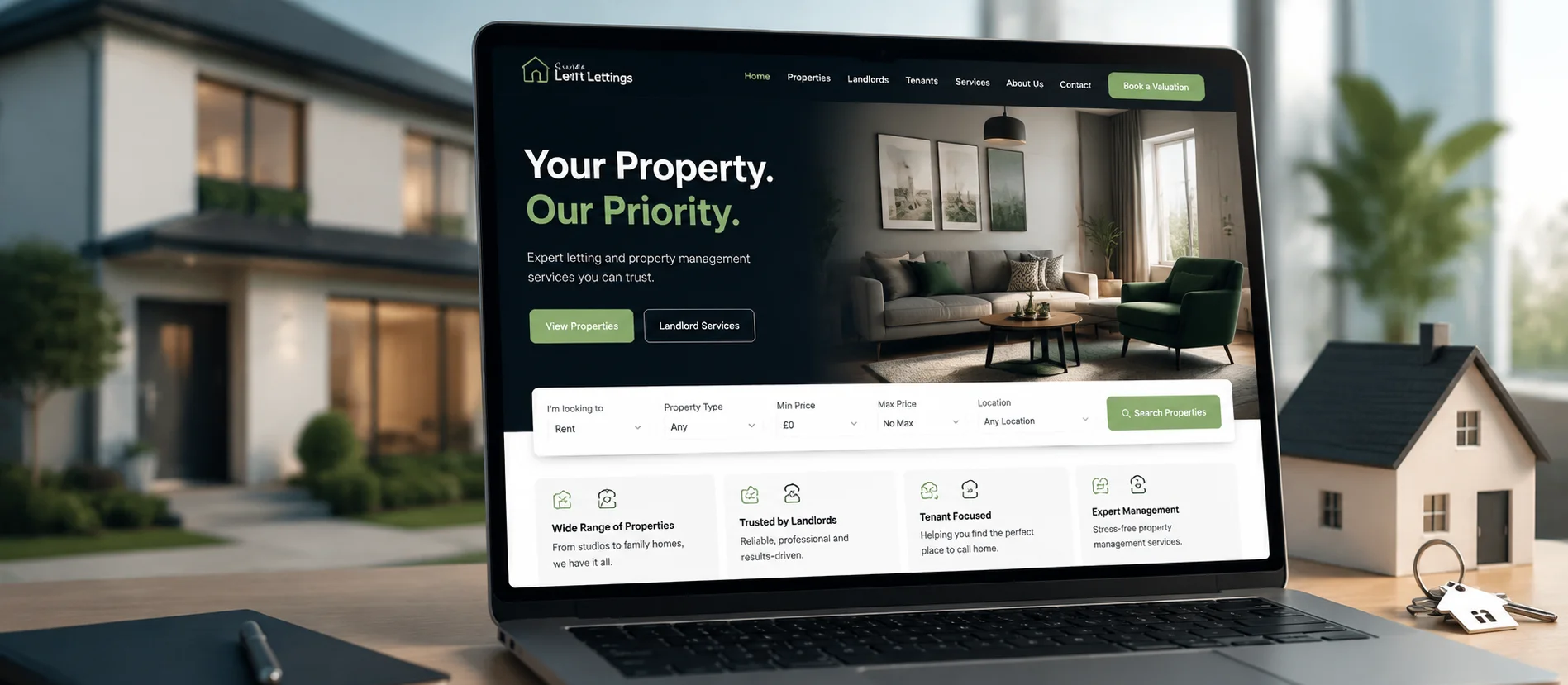 Swift Lettings Website